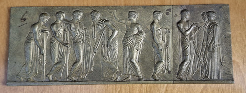 Bronze flachrelief jh pk - bronze-flachrelief,,
