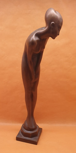 Bronze skulptur art deco - deco, antik
