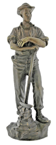 19cm bronze arbeiter - bronze, mit