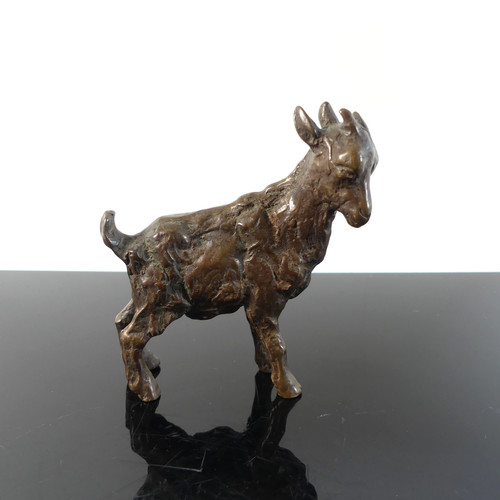 Kleine tierbronze ziege - kleine, cm