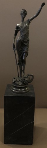 Bronze figur justizia - figur, massiv
