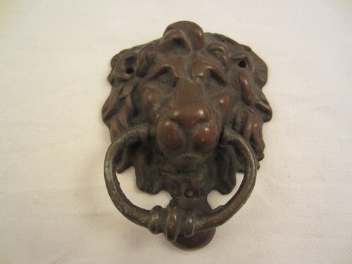 Löwe bronze tür - bronze,