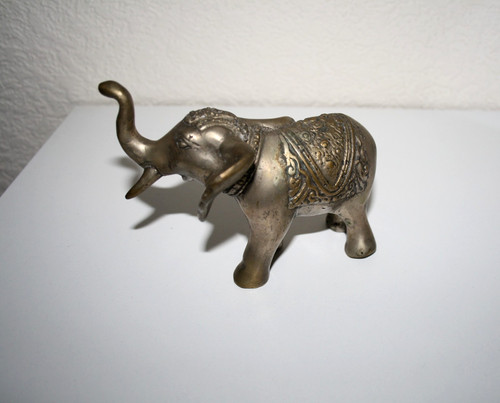 Elefant aus messing - elefant,