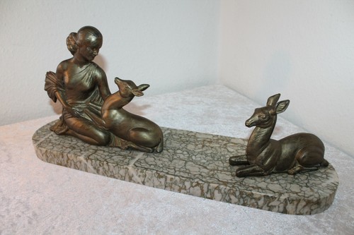 Art deco skulptur bronze 20er - bronze,