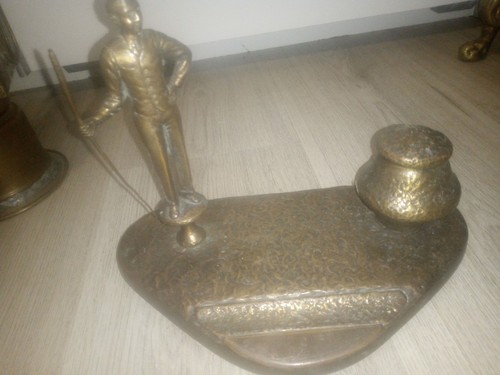 Antike bronze figur - bronze,