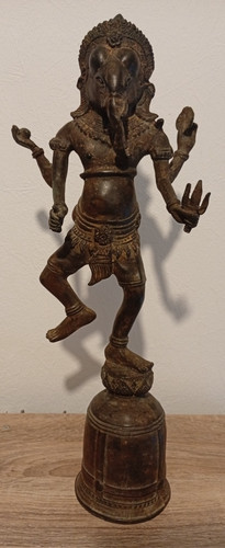 Ganesha bronze figur - ganesha,