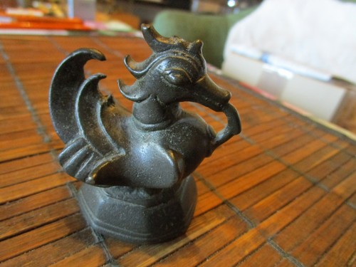 Altes opiumgewicht bronze - opiumgewicht,,