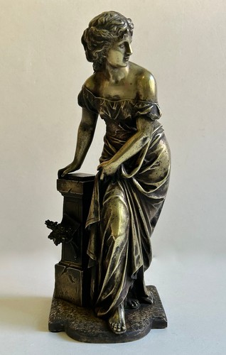 Bronze skulptur frau mädchen - frau,