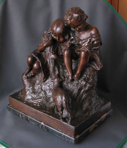 Große bronze zwei kleine - zwei,