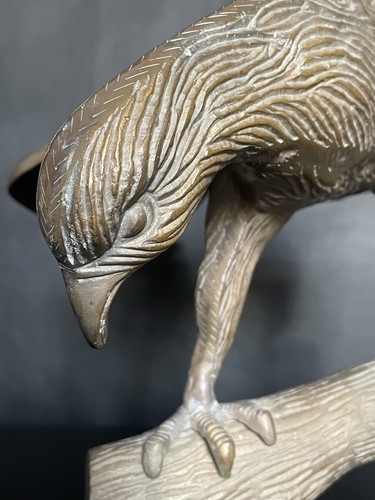 Antike bronze statue - antike, adler