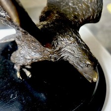 Bronze Skulptur Adler  antik