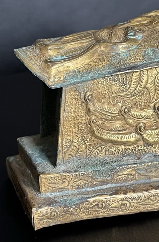 Antikes reliquiar bronze - antikes,
