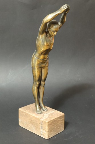 Alte bronzefigur figur bronze - alte,