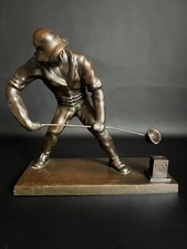 Bronze Skulptur antik sign