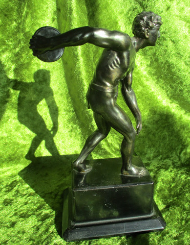 Bronze figur statuette - /, "