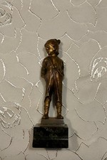 Bronze Knabe um 1920